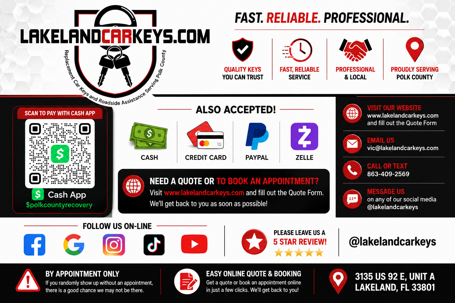 Payment accecpted